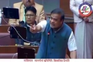 CM HIMANTA BISWA SHARMA WHILE GIVING SPEECH AGAINST CHILD MARRIAGE